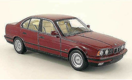 Bmw 535 berline 1/18 Minichamps 1988 i (e34) red diecast model cars