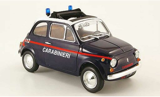 Fiat 500 L 1/18 Minichamps carabinieri police 1965 diecast model cars