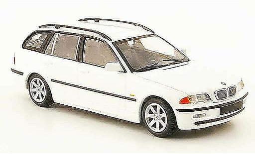 Bmw 323 touring 1/43 Minichamps (E46) white 1999 diecast model cars