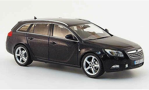 Opel Insignia Sports Tourer 1/43 Schuco black 2008 diecast model cars