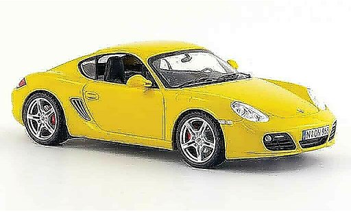 Porsche 718 S 1/43 Schuco yellow 2008 diecast model cars