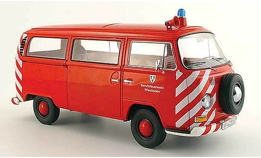 Volkswagen Combi Base 1/18 Schuco pompier diecast model cars