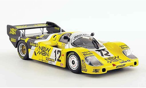 Porsche 956 1983 1/43 Ebbro No.12 Newman WEC Japan diecast model cars