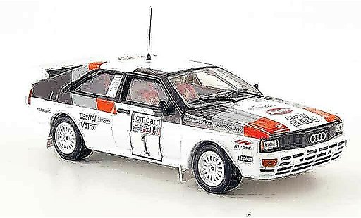 Audi Quattro rallye 1/43 Vitesse No.1 Mikkola Hertz Rally England 1982 diecast model cars