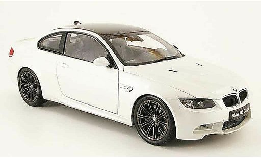 Bmw M3 Coupe 1/18 Kyosho E92 white diecast model cars