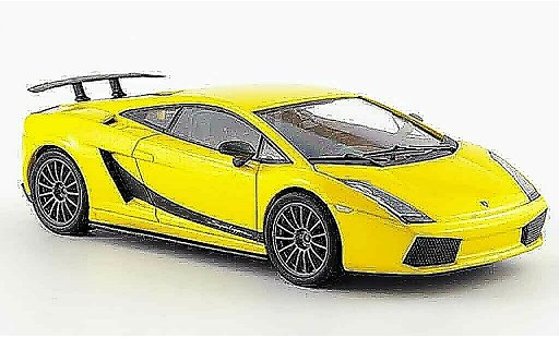 Lamborghini Gallardo Superleggera 1/43 Kyosho yellow diecast model cars