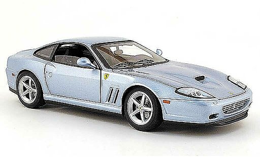 Ferrari 575 M 1/18 Hot Wheels maranello blue bad boys ii diecast model cars