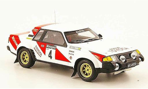 Toyota Celica Rally 1/43 Bizarre 2000 gt no.4 winner rallye neuseeland 1982 diecast model cars