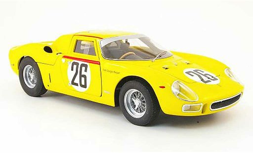Ferrari 250 LM 1965 1/18 Hot Wheels no.26 dumay/gosselin 24h le mans diecast model cars