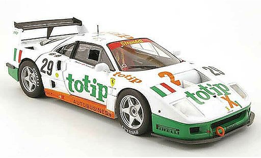 Ferrari F40 LM 1/18 Hot Wheels competizione no.29 totip 24h le mans 1994 diecast model cars
