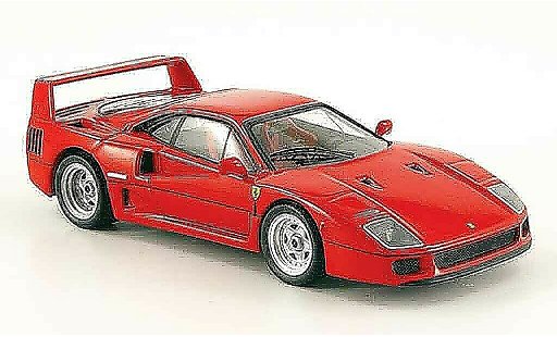 Ferrari F40 Coupe 1/43 Hot Wheels Elite red diecast model cars