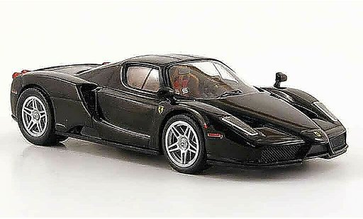 Ferrari Enzo Coupe 1/43 Hot Wheels Elite black diecast model cars