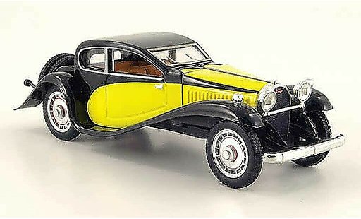 Bugatti 50 coupe 1/43 Rio yellow/black 1933 diecast model cars