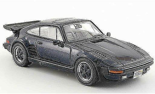 Porsche 911 Turbo 1/43 Neo SE Flatnose blue 1987 diecast model cars