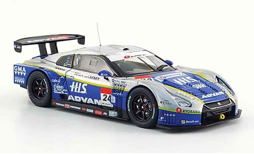 Nissan Skyline R35 1/43 Ebbro GT R No.24 HIS Advan Kondo Super GT 500 2009 diecast model cars