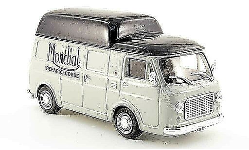 Fiat 238 Van 1/43 Pego Mondial Reparto Corse grey blue 1975 diecast model cars