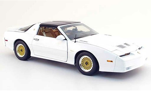 Pontiac Trans Am 1989 1/18 Greenlight turbo (tta) white diecast model cars
