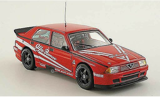 Alfa Romeo 75 turbo 1/43 M4 Evoluzione Prova red 1988 diecast model cars