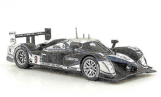 Peugeot 908 2009 1/43 Provence Moulage HDI FAP No.9 24h Le Mans diecast model cars