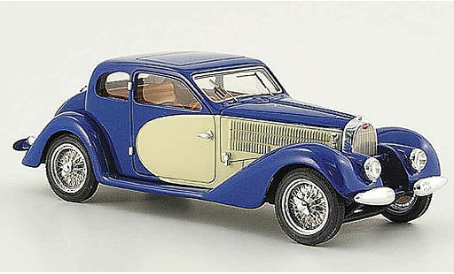 Bugatti 57 Ventoux 1/43 Luxcar SC blue white 1938 diecast model cars