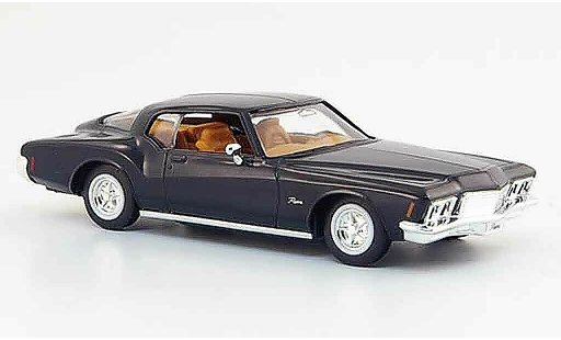 Buick Riviera Grand Sport 1/43 Yat Ming 1971 GS black diecast model cars