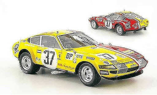 Ferrari 365 GTB/4 1/43 Red Line no.37 24h le mans 1973 diecast model cars