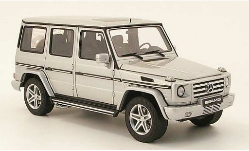 Mercedes Classe G AMG 1/18 Autoart G55 grey metallisee 2009 diecast model cars