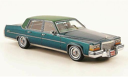 Cadillac Fleetwood Brougham 1/43 Neo green olive 1982 diecast model cars