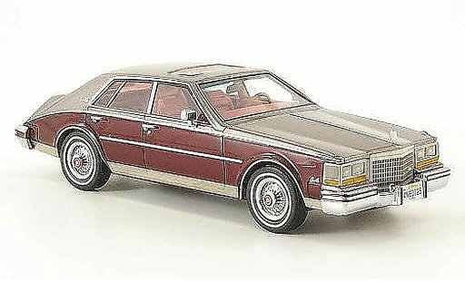 Cadillac Seville Sedan 1/43 Neo 1981 Mk II grey/black-red diecast model cars