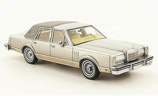 Lincoln Continental 1979 1/43 Neo MK VI grey diecast model cars