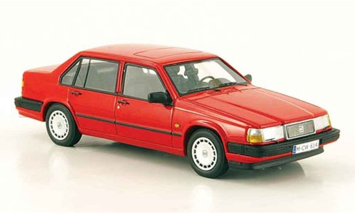 Volvo 940 Base 1/43 Neo red 1992 diecast model cars