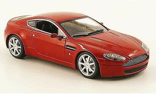 Aston Martin V8 vantage 1/43 Minichamps red 2005 diecast model cars
