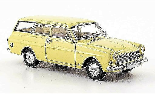 Ford Taunus Berline 1/43 Minichamps 12 M (P 4) Turnier beige diecast model cars
