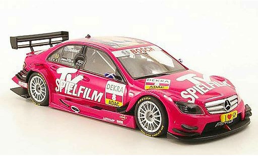 Mercedes Classe C DTM 1/43 Minichamps (2008) No.8 TV Spielfilm Saison 2009 diecast model cars