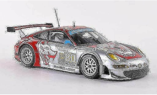 Porsche 911 GT3 RSR 1/43 Minichamps 2009 No.80 Flying Lizard 24h Le Mans Bergmeister/Neiman/Law diecast model cars