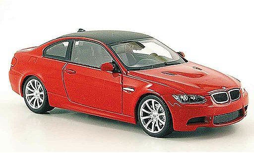 Bmw M3 coupe 1/43 Minichamps E92 red 2007 diecast model cars