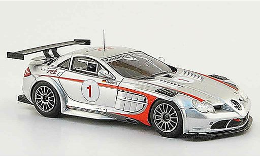 Mercedes SLR 722 GT 1/43 Spark McLaren (R 199) No.1 Club Trophy 2008 diecast model cars