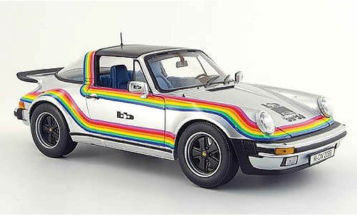 Porsche 911 Turbo 1/18 Norev Targa b&b design sondermodell mcw 1976 diecast model cars
