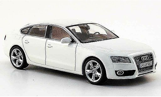 Audi A5 sportback 1/43 Schuco white 2009 diecast model cars