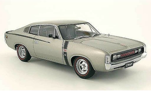 Chrysler Charger Coupe 1/18 Autoart e49 grey diecast model cars