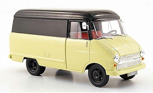 Opel Blitz Base 1/43 Starline vanwagen a beige black 1960 diecast model cars