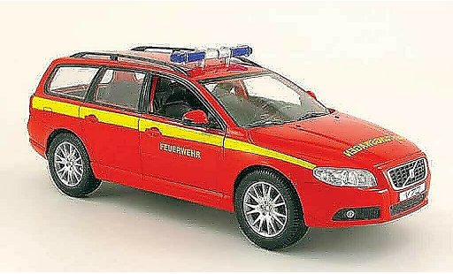 Volvo V70 Base 1/18 Powco pompier diecast model cars