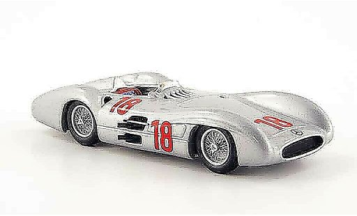 Mercedes W 196 Base 1/43 Minichamps No.18 J.M. Fangio winner GP Frankreich 1954 diecast model cars