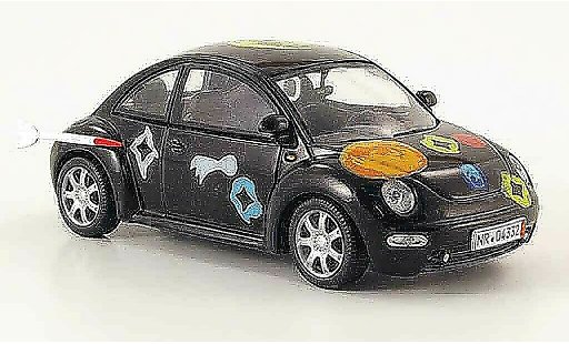 Volkswagen New Beetle Base 1/43 Schuco black die ludolfs diecast model cars