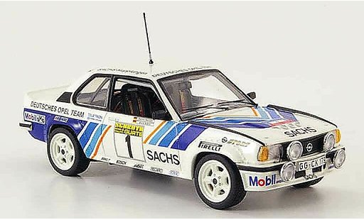 Opel Ascona B 400 1/43 Schuco no.1 sachs winter rallye 1981 diecast model cars