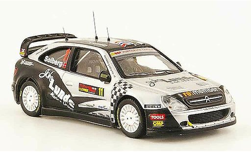 Citroen Xsara WRC 2009 1/43 ixo no.11 lunde 3. platz rallye zypern diecast model cars