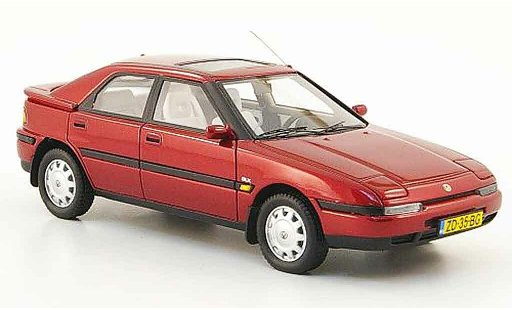 Mazda 323 F 1/43 Neo red 1992 diecast model cars