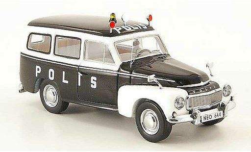 Volvo PV 445 Duett 1/43 Neo Polis police Sweden 1956 diecast model cars