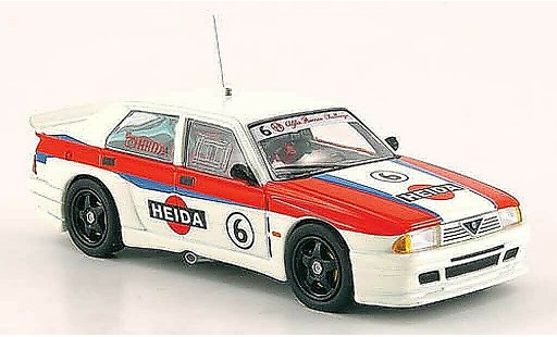 Alfa Romeo 75 turbo 1/43 M4 Evoluzione Challenge 2000 No.6 Heida diecast model cars