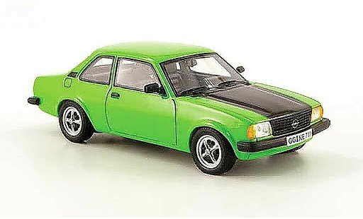 Opel Ascona B SR 1/43 Neo green avec blacker haube 1980 diecast model cars